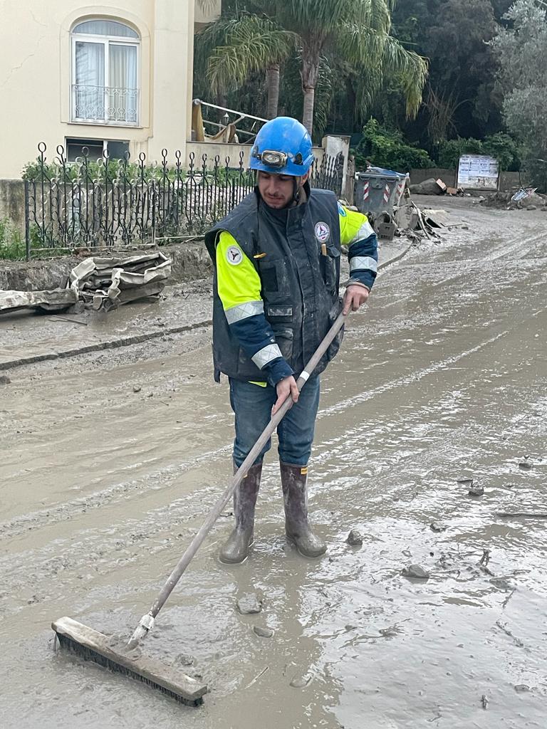 Un momento delle operazioni