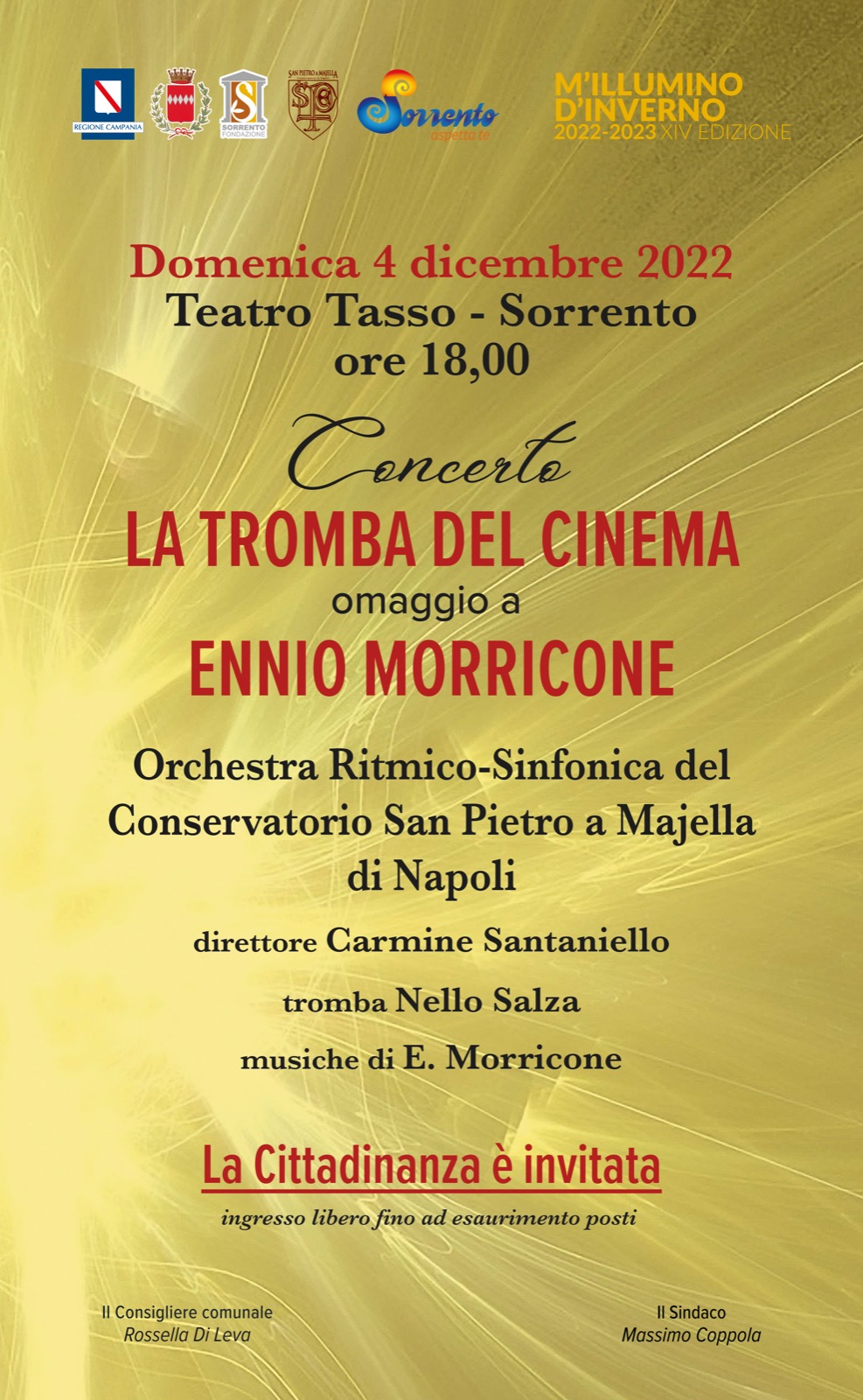 La locandina dell'evento