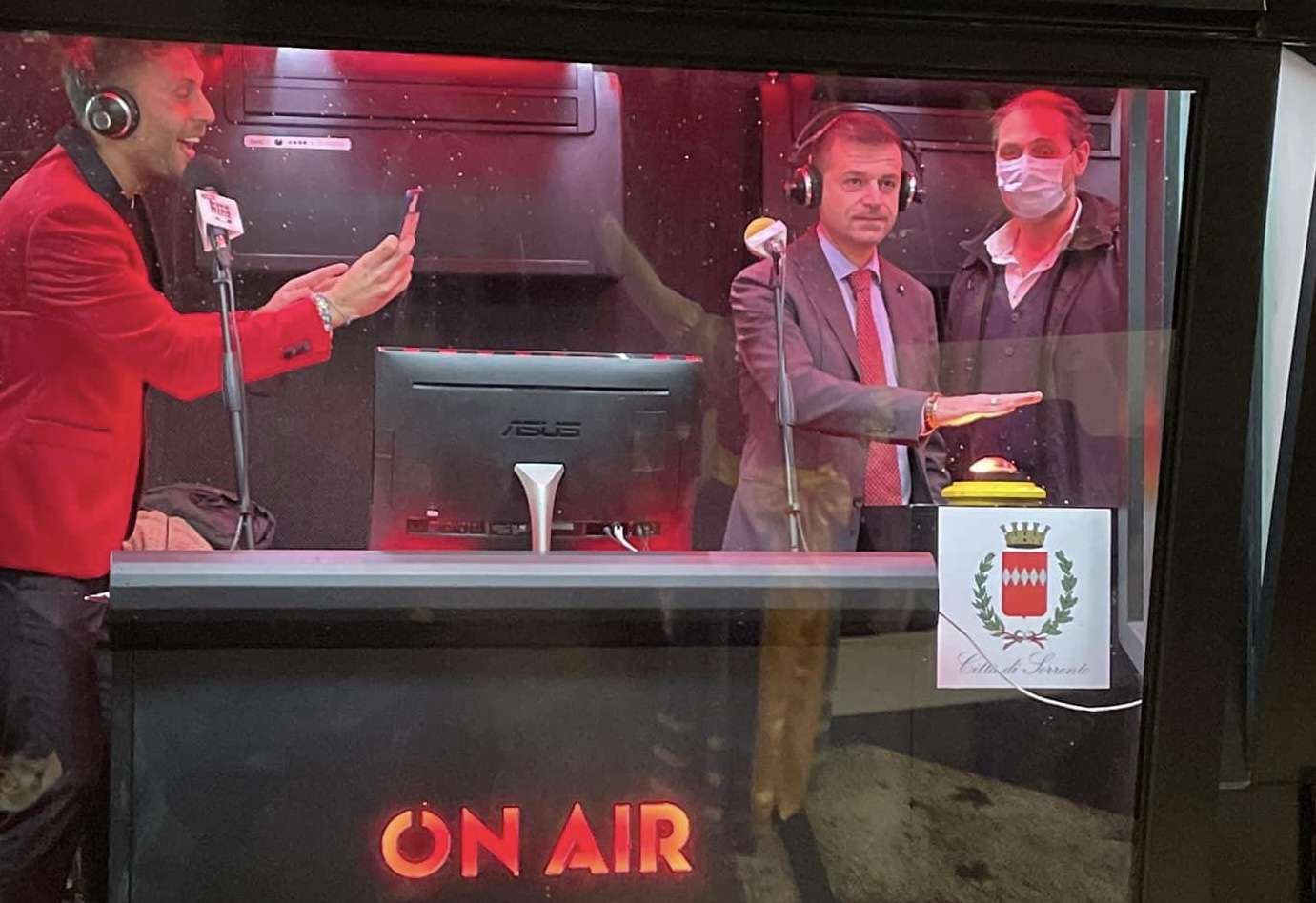 L'accensione delle luminarie dello scorso anno