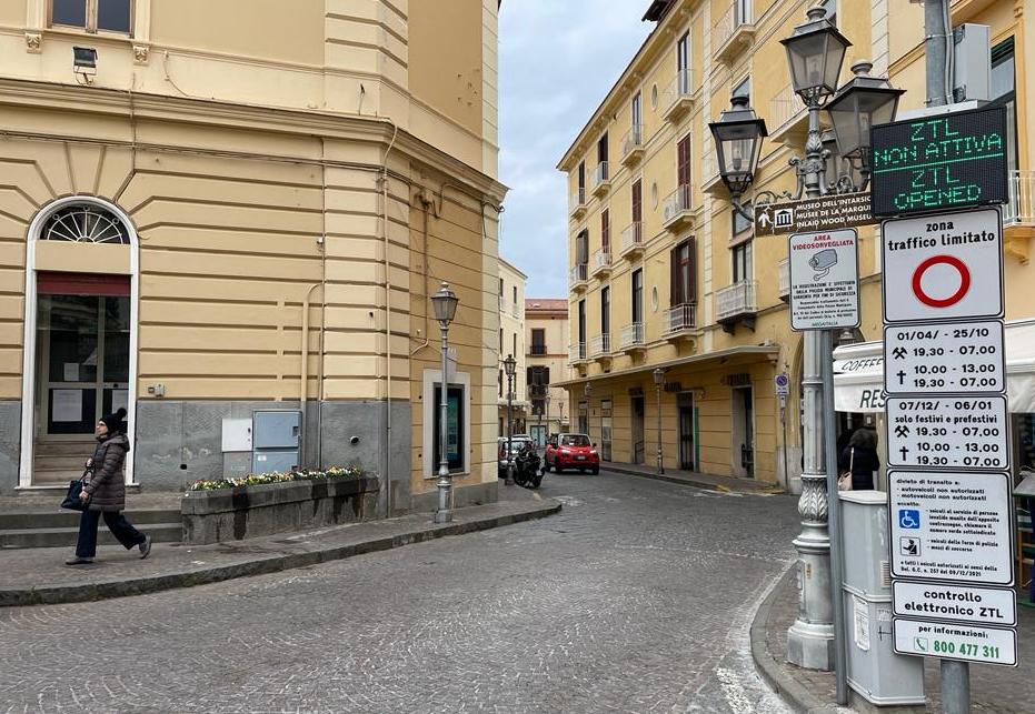 Uno dei varchi della Ztl