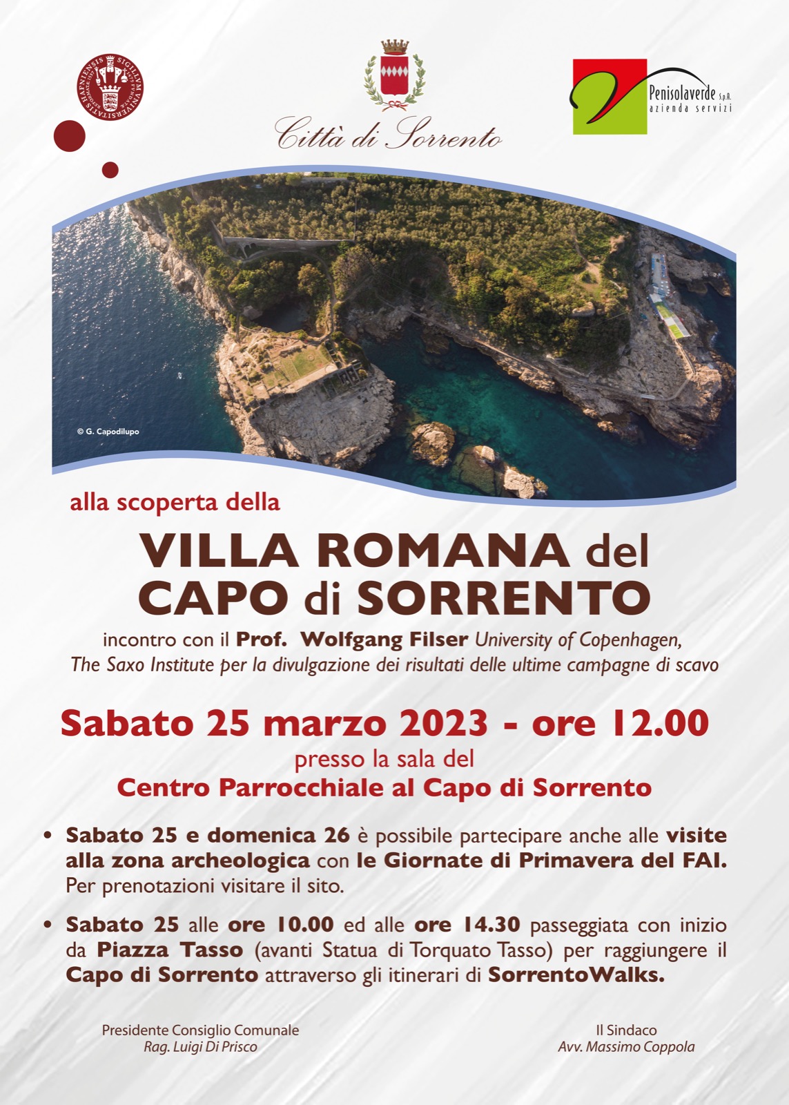 La locandina dell'evento