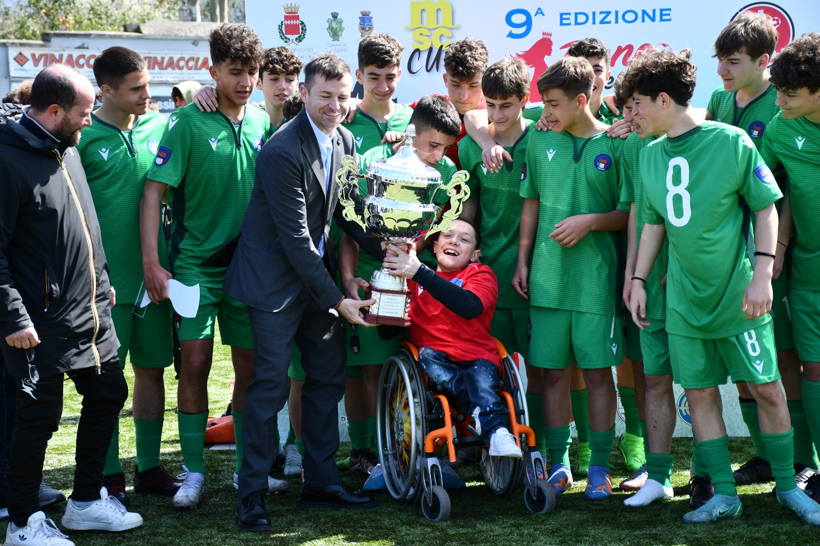 Un momento della manifestazione