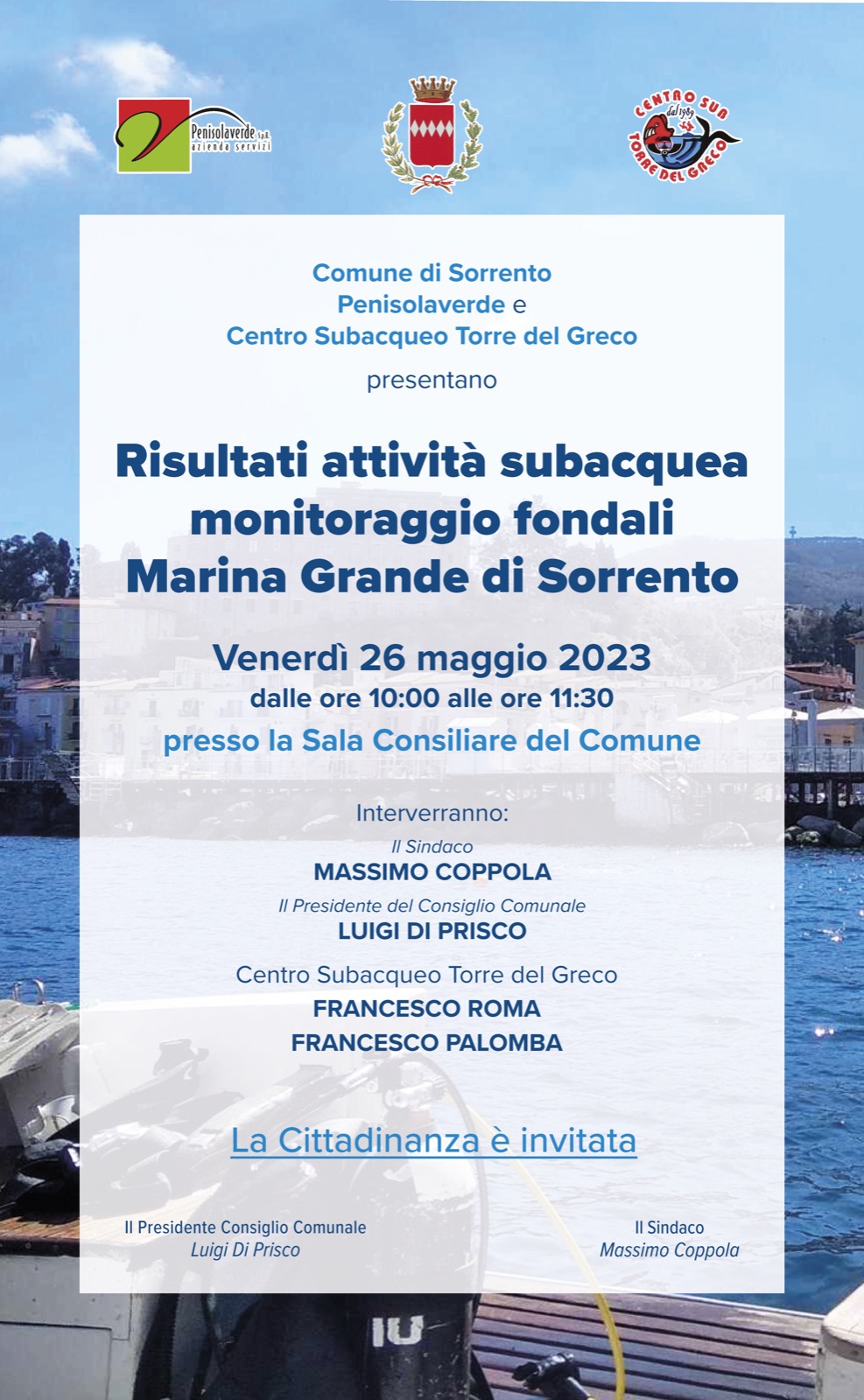 La locandina dell'evento