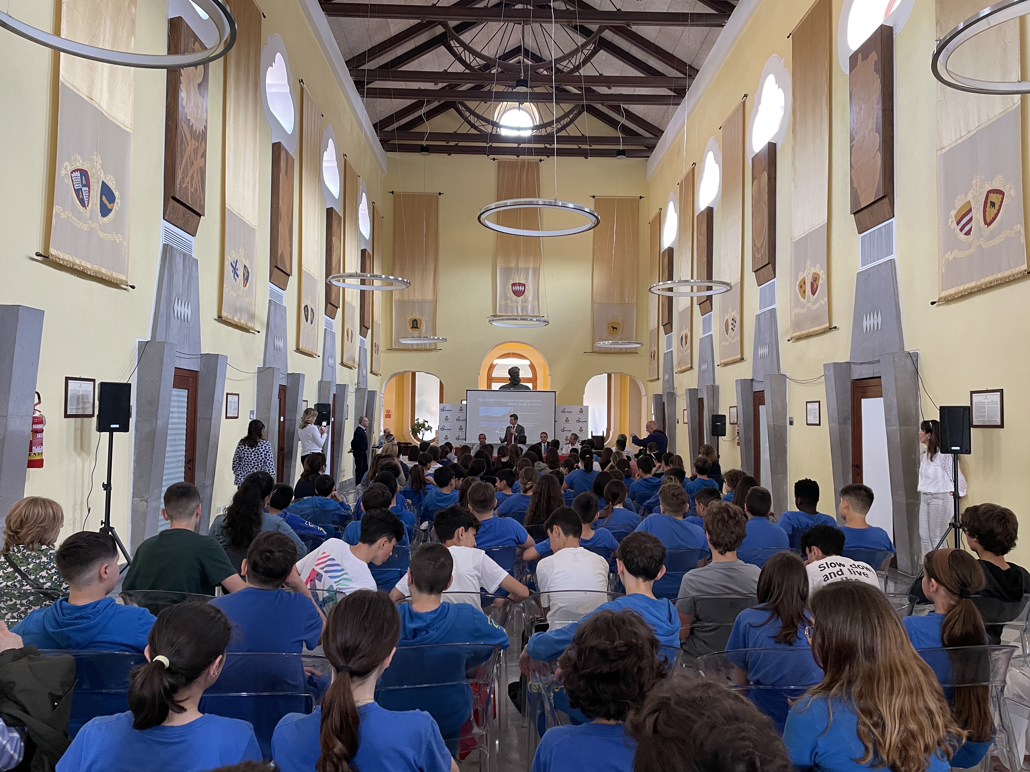 Un momento della manifestazione