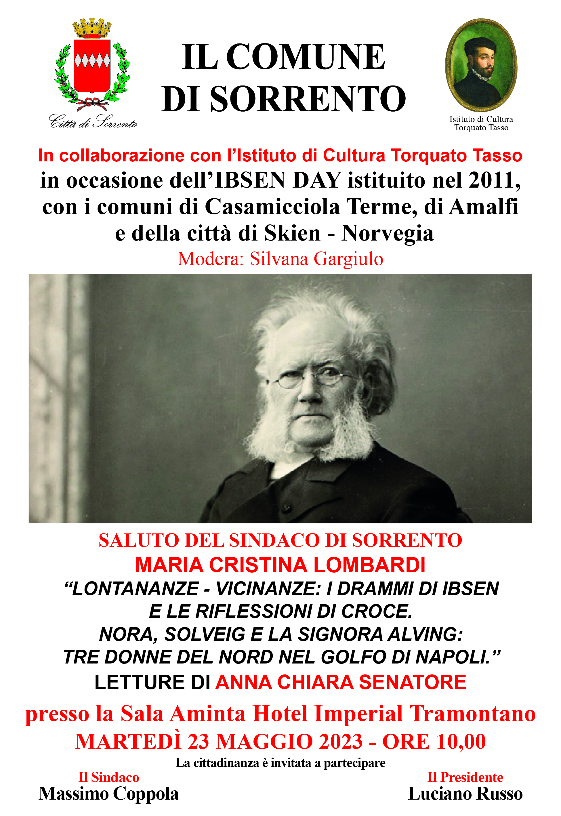 La locandina dell'evento