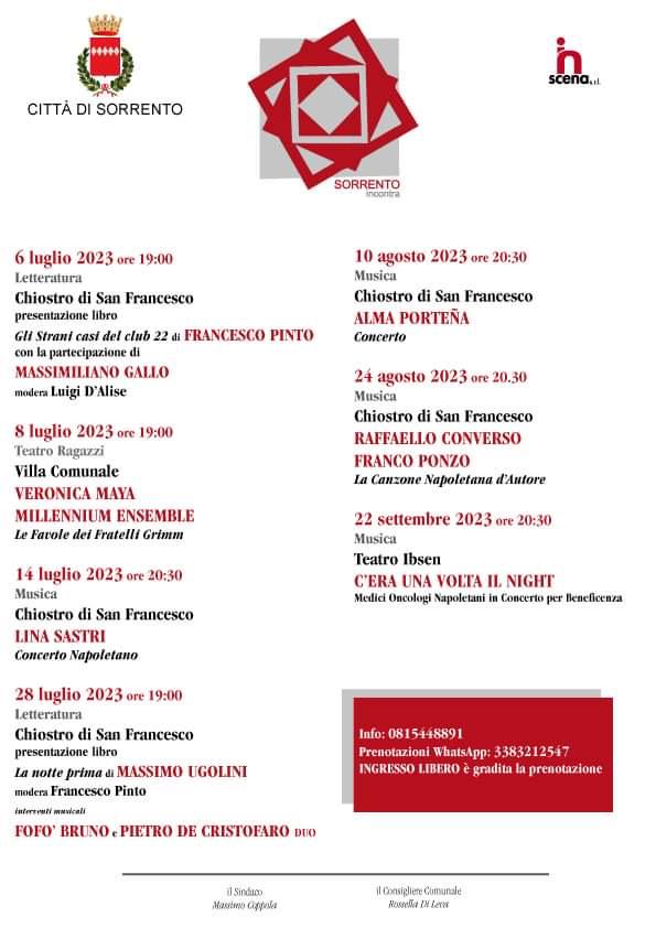 La locandina dell'evento