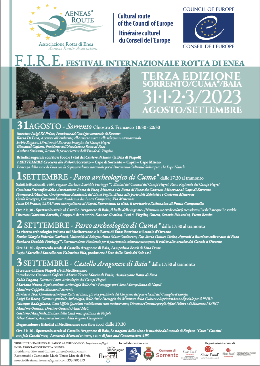 La locandina dell'evento