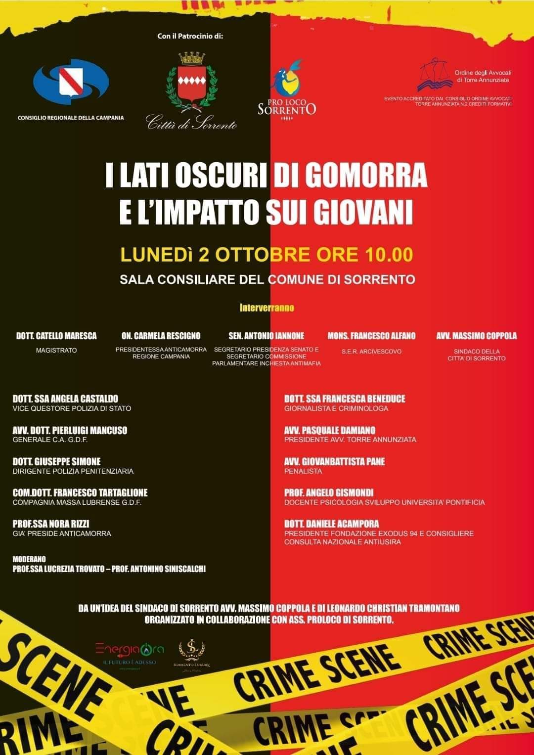 La locandina dell'evento