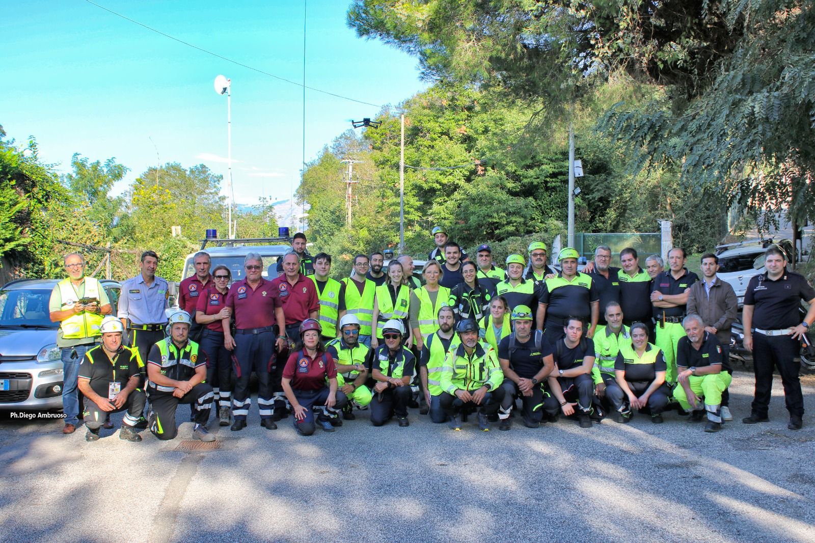 Un momento della manifestazione