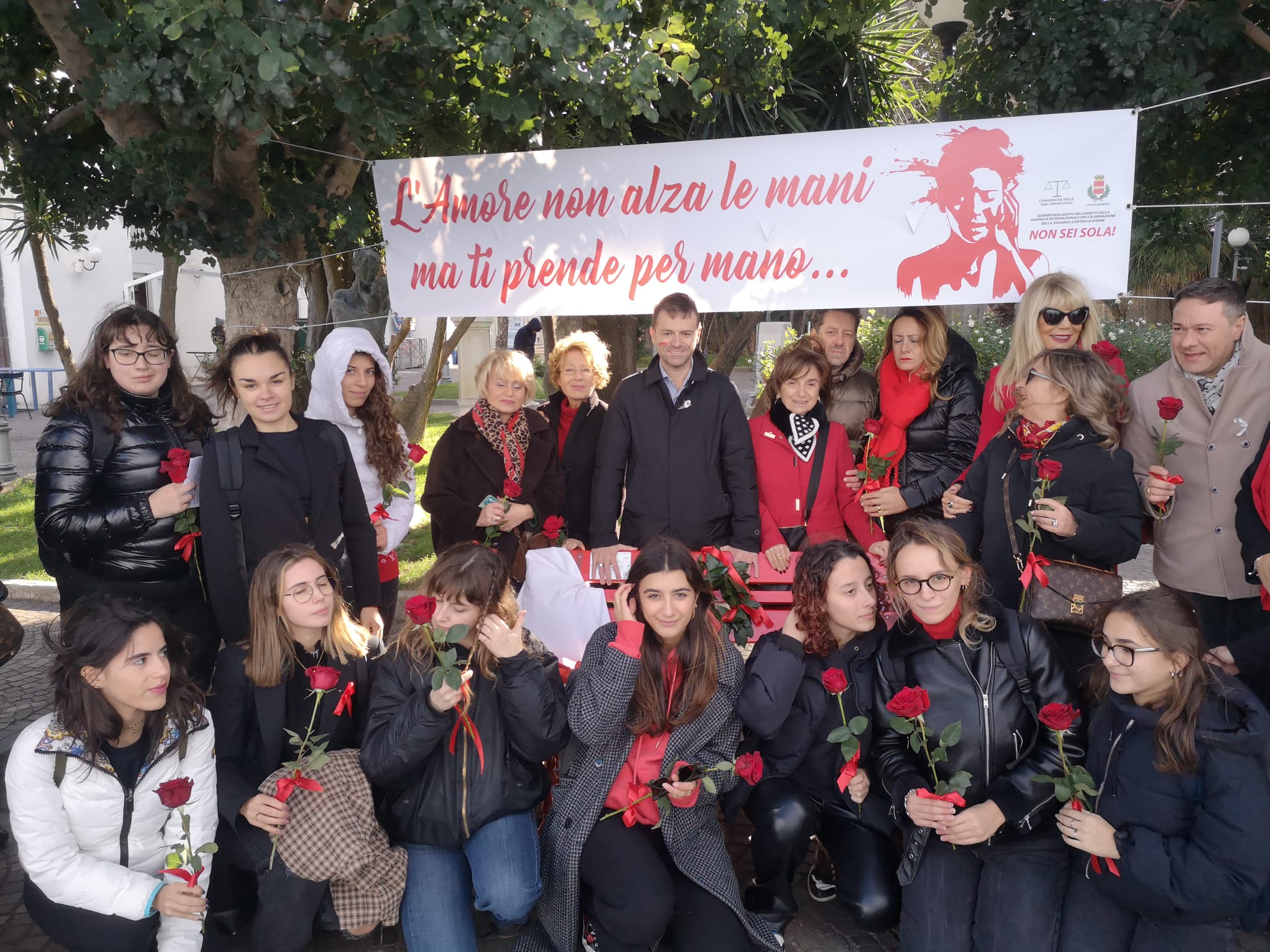 Un momento della manifestazione