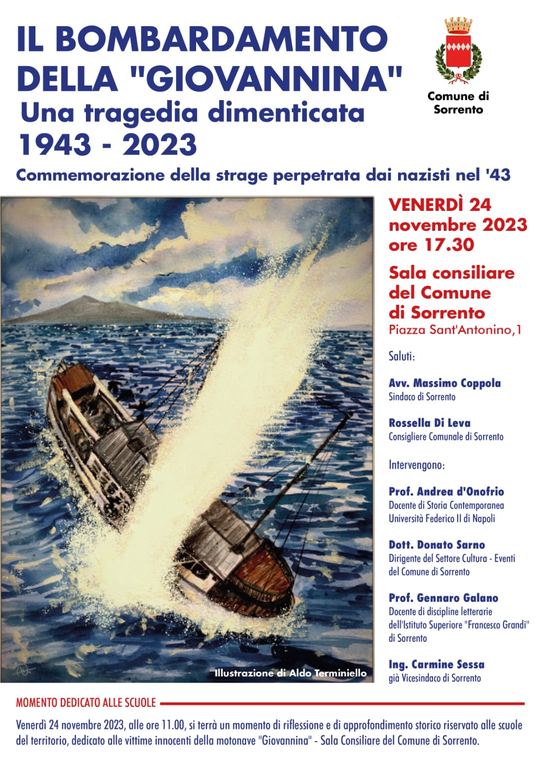 La locandina dell'evento