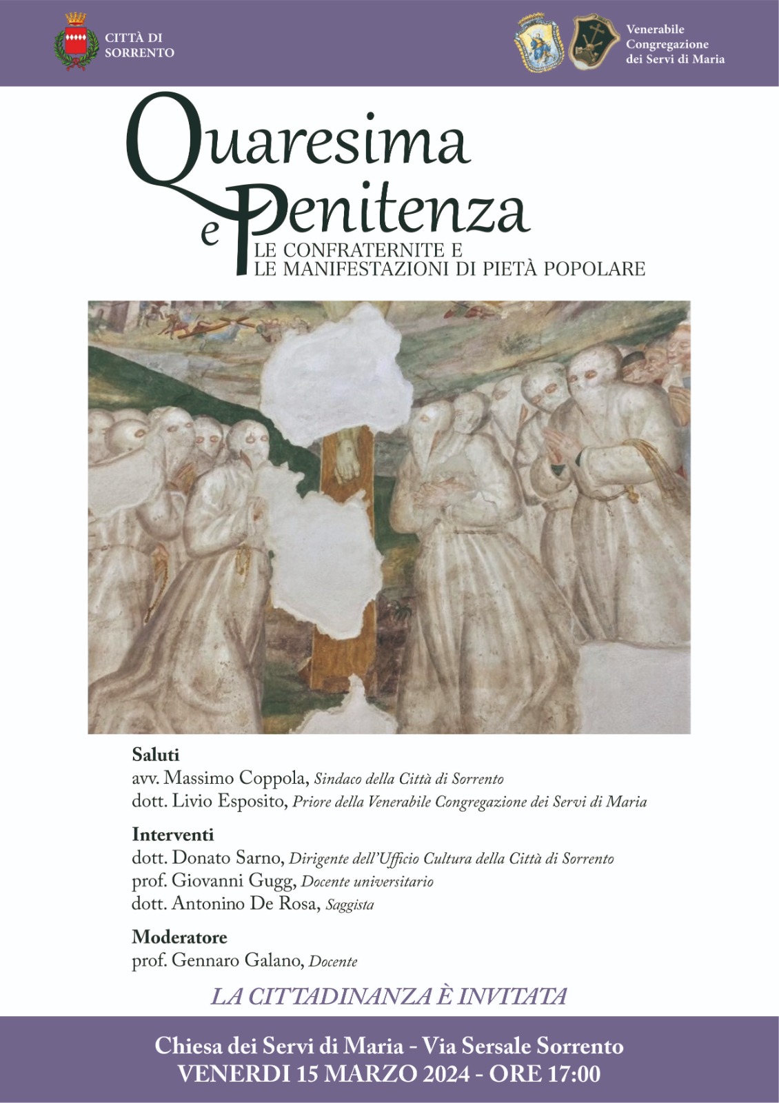 La locandina dell'evento