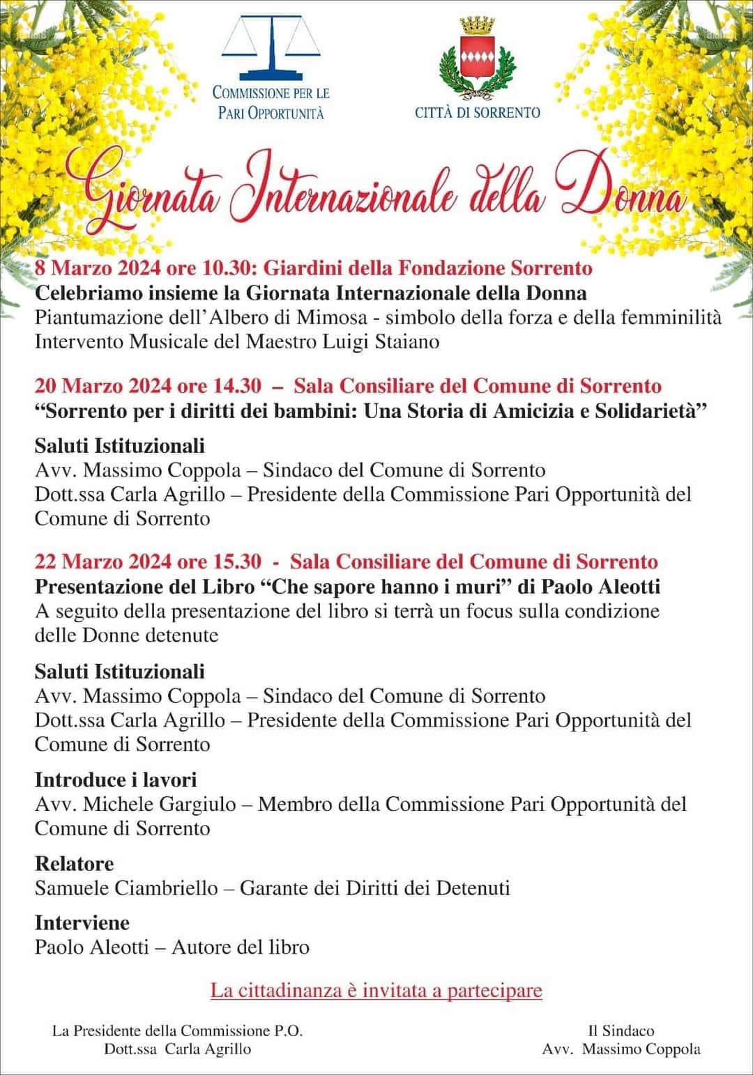 La locandina dell'evento