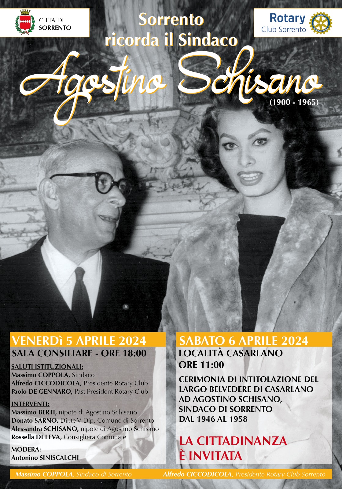 La locandina dell'evento