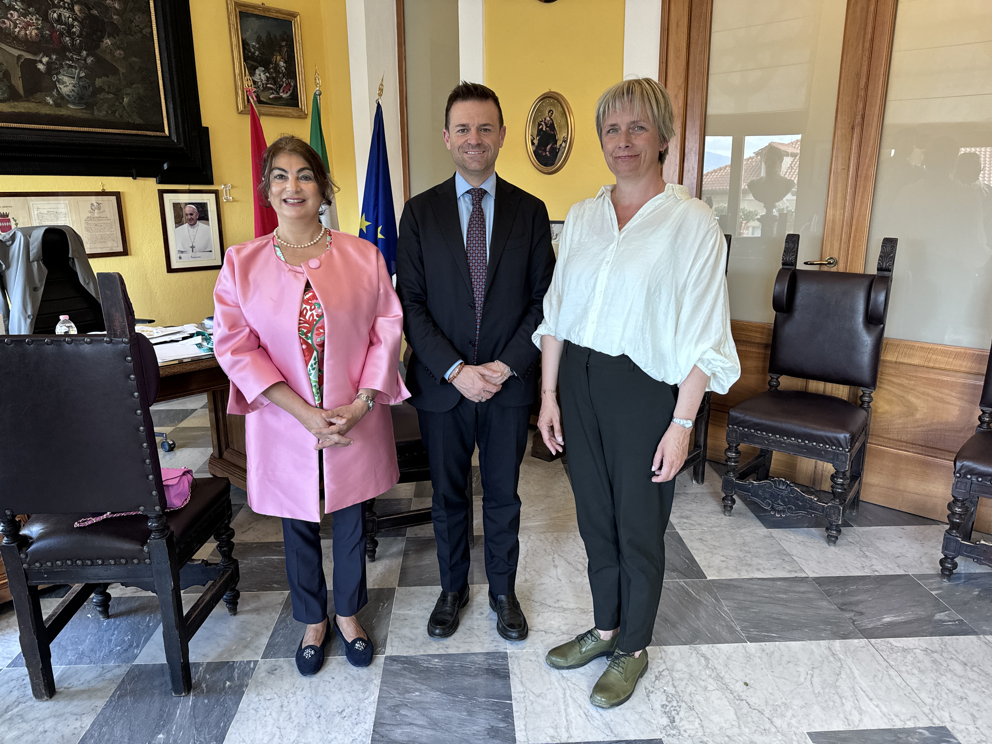 Un momento dell'incontro