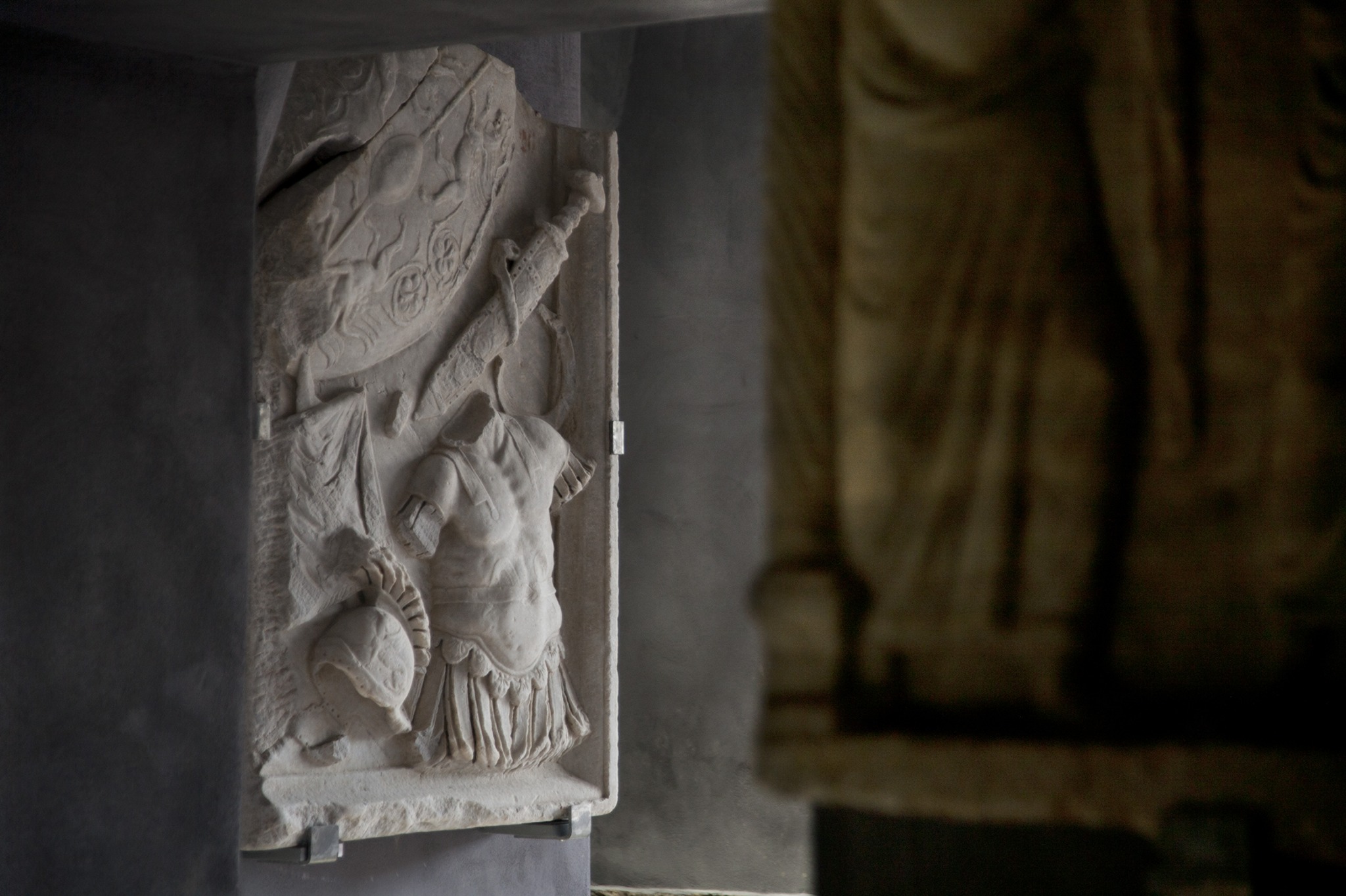 La sezione archeologica del museo Correale