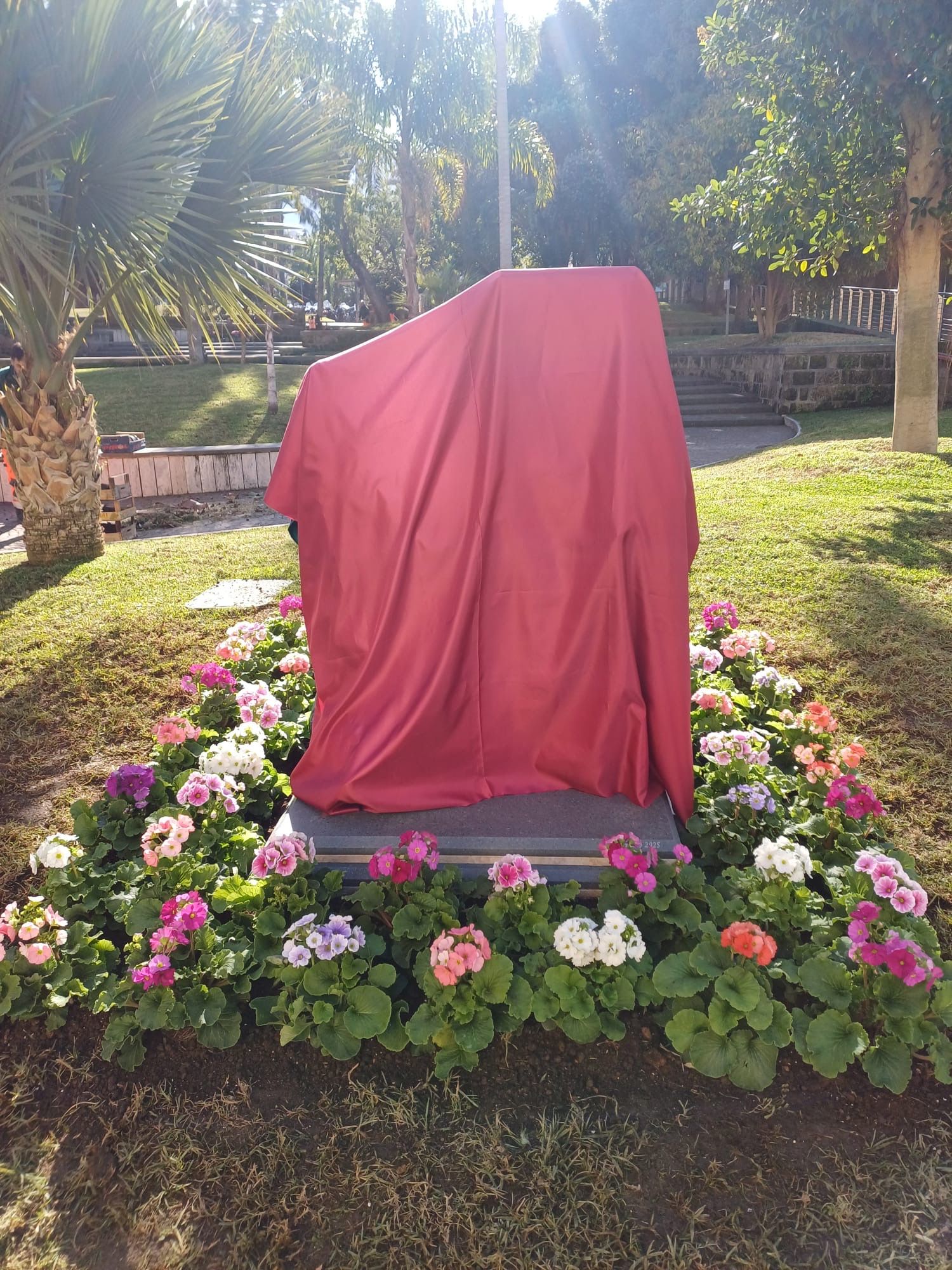 Il monumento che sarà inaugurato domani