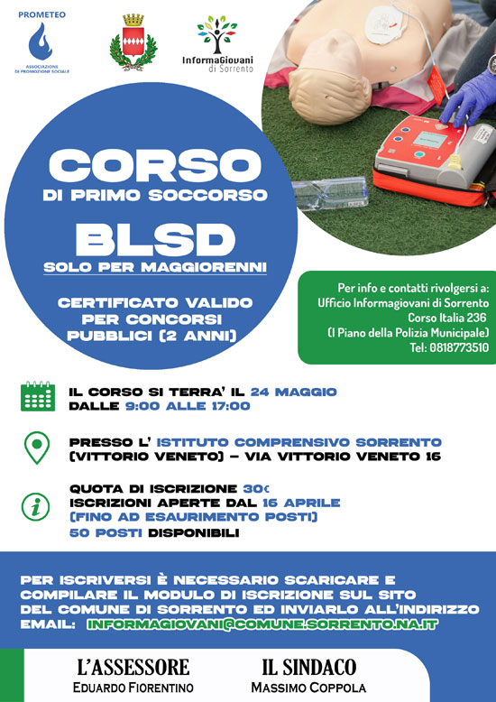 La locandina dell'iniziativa