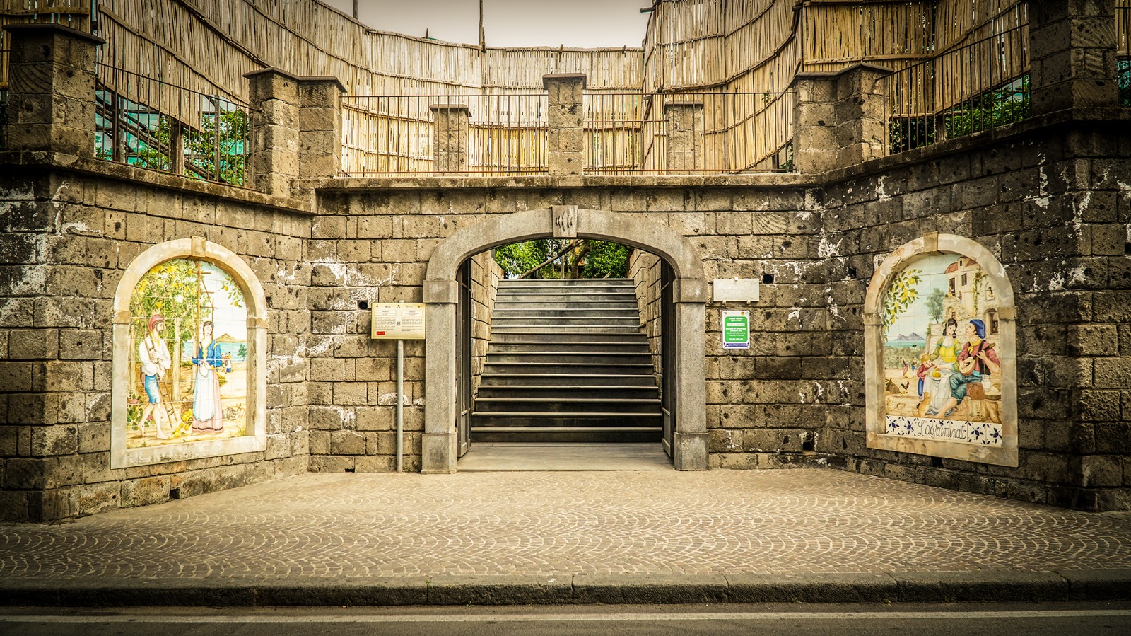 L'ingresso da corso Italia
